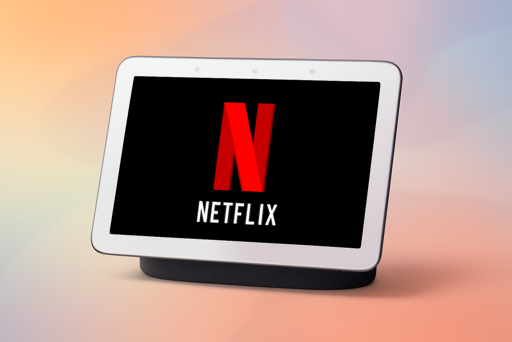 How to Stream Netflix on Smart Displays.