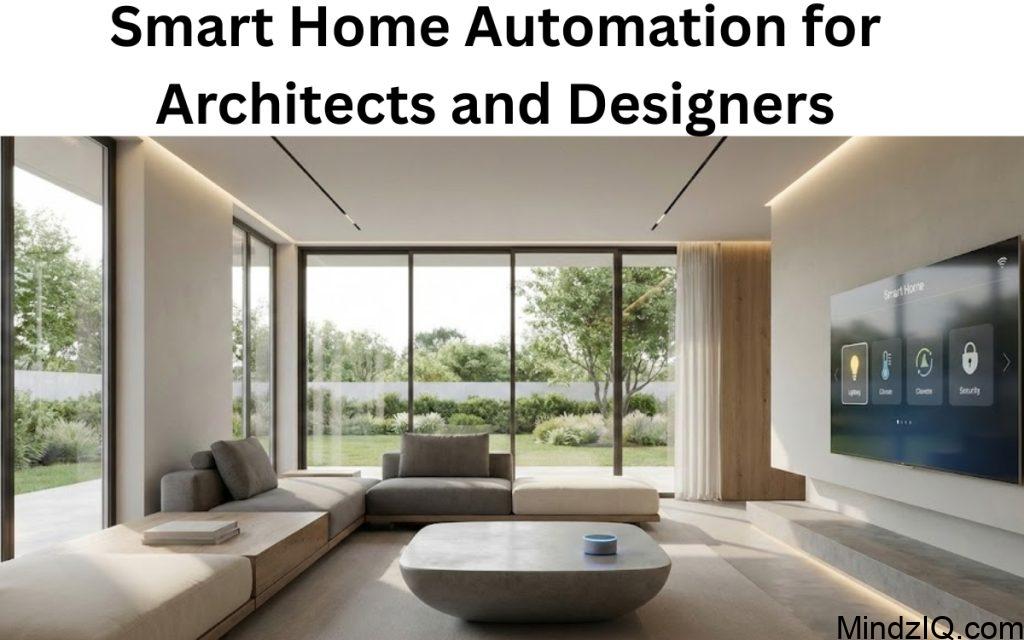 Smart Home Automation for Architects and Designers