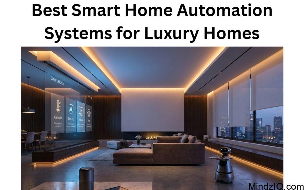 Best Smart Home Automation Systems for Luxury Homes