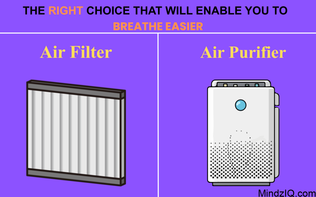 Air Filter vs Air Purifier – What’s the Difference & Which One Do You Need ?