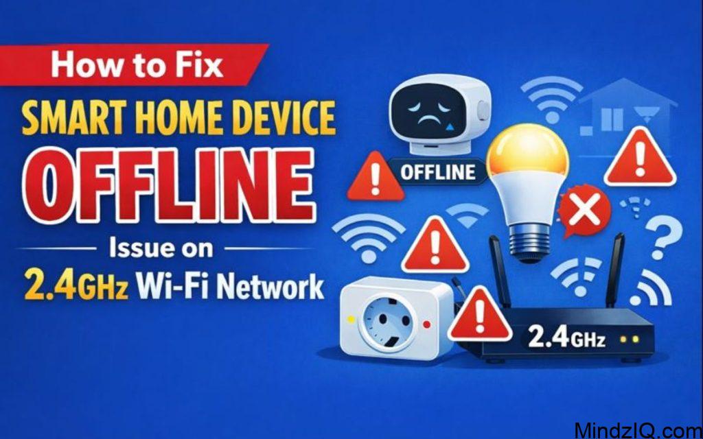 How to Fix Smart Home Device Offline Issue on 2.4GHz Wi-Fi Network