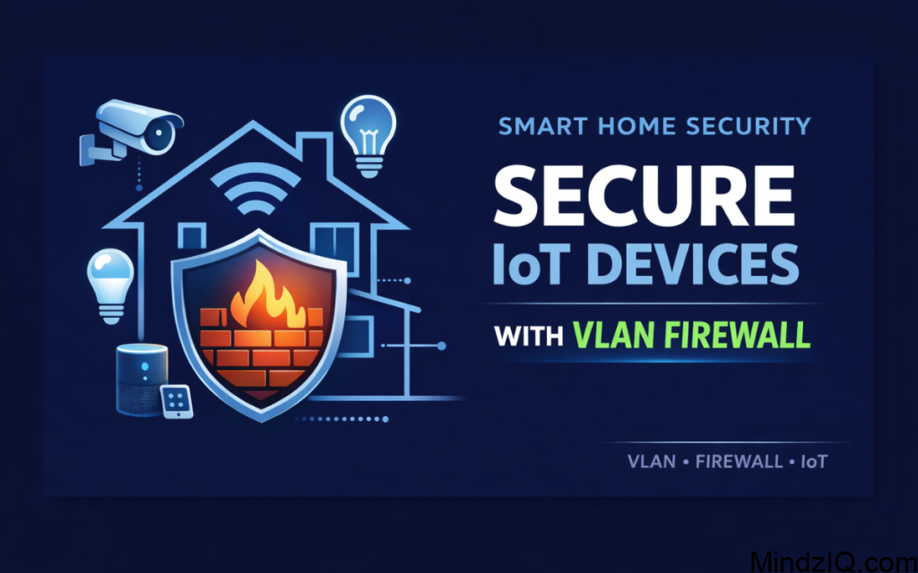 How To Secure Smart Home IoT Devices Using Vlan Firewall.