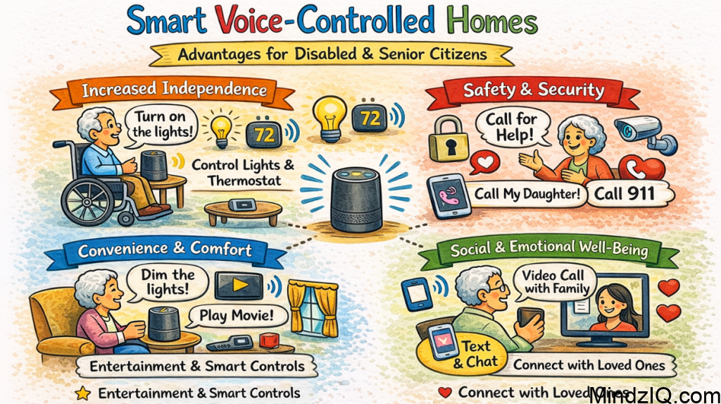 Voice-Activated Home Automation for Elderly and Disabled Users