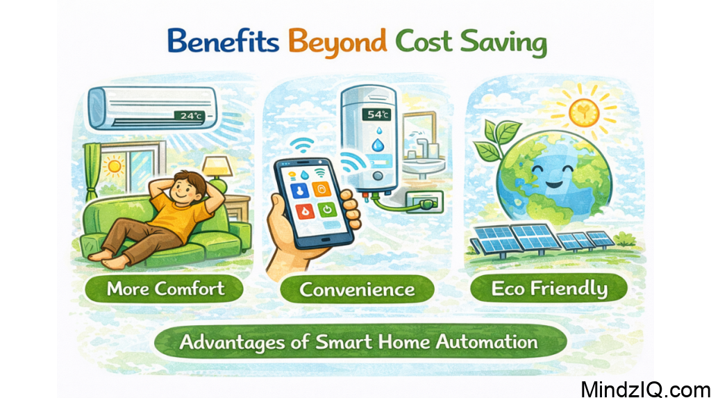 Smart Home Energy Automation for Ac Geyser Peak Hour Electricity Saving