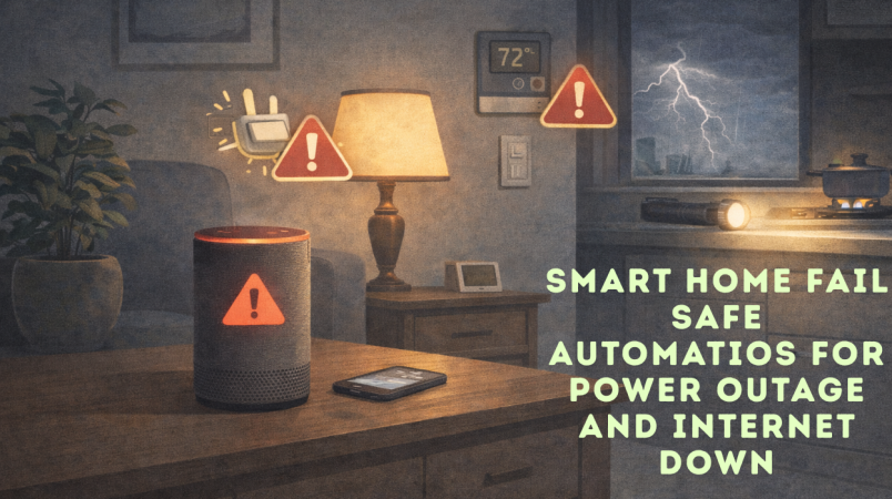 Smart Home Fail Safe Automations for Power Outage and Internet Down