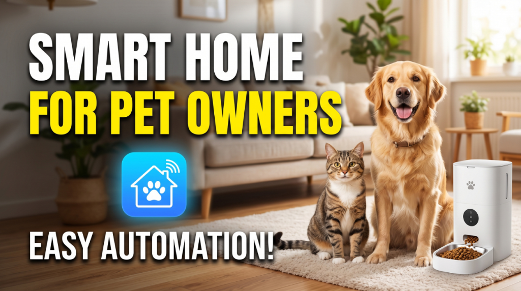 Smart Home Automation For Pet Owners
