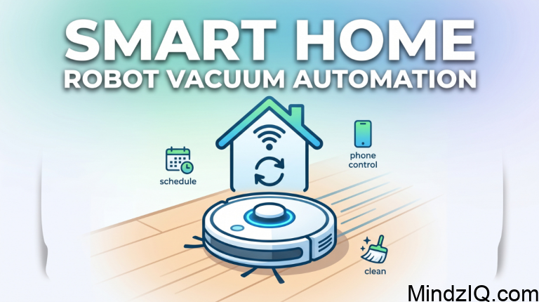 Smart Home with Robot Vacuum Automation