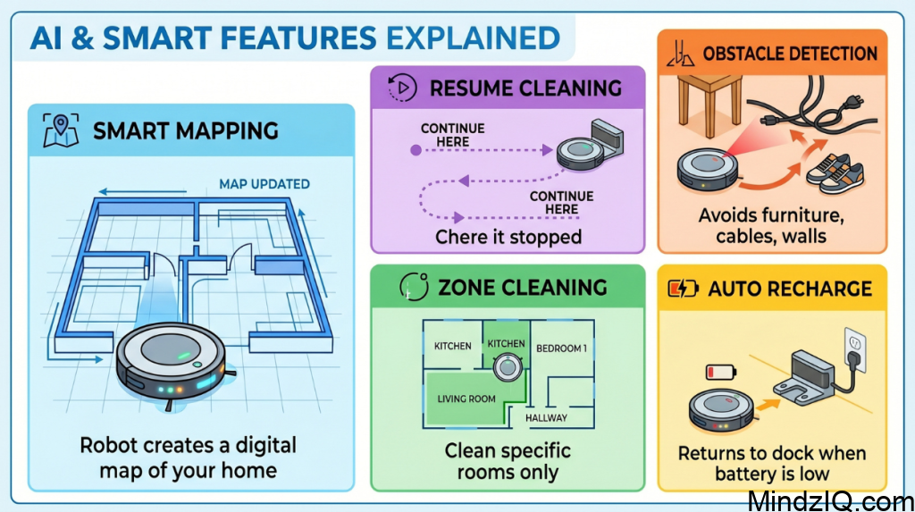 Smart Home with Robot Vacuum Automation