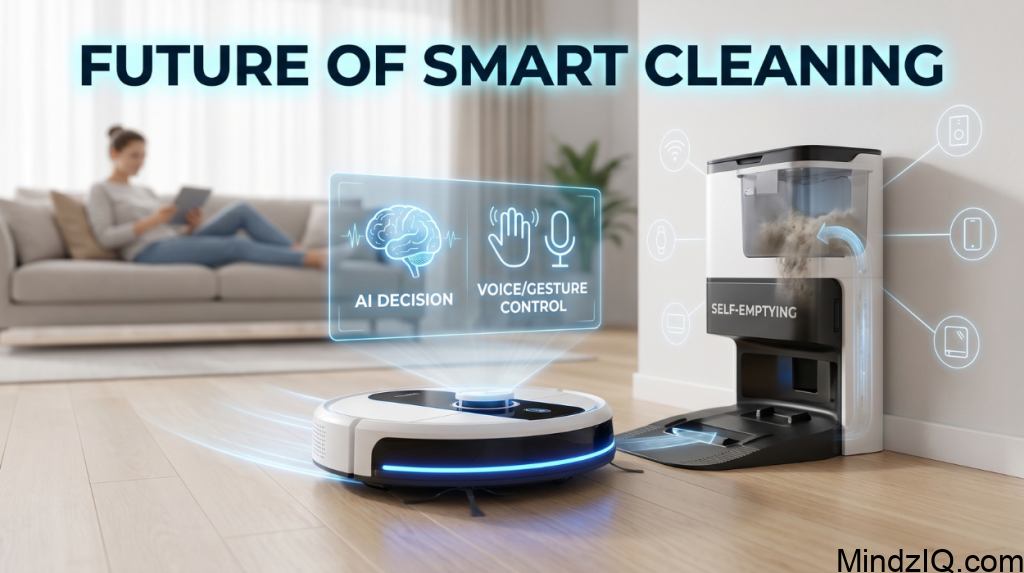 Smart Home with Robot Vacuum Automation