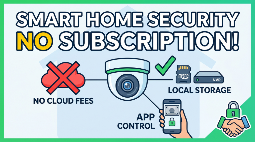 Smart Home Security System Without Subscription