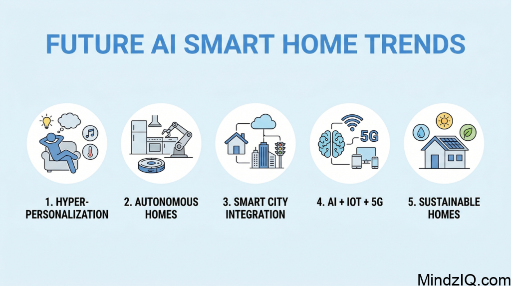 AI powered smart Home automation ideas.